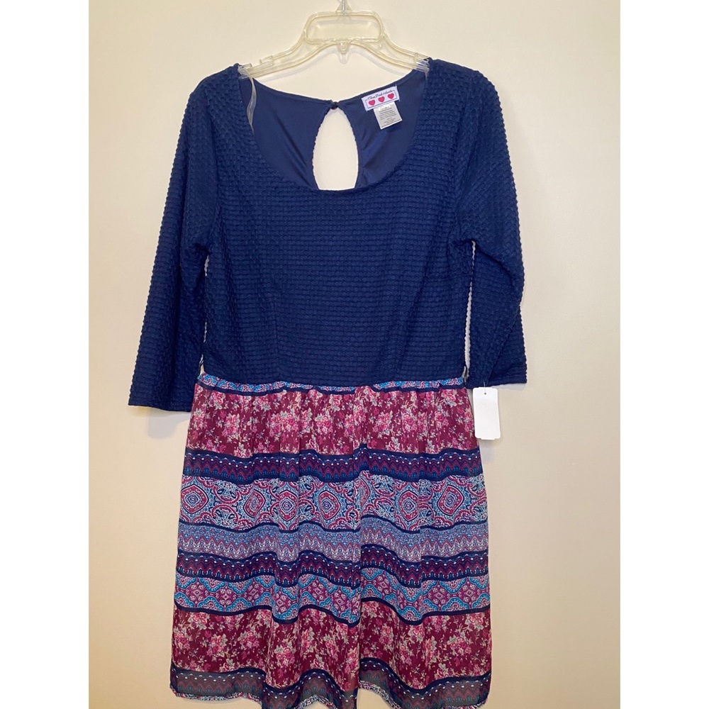 Brand New Three Pink Hearts Dress